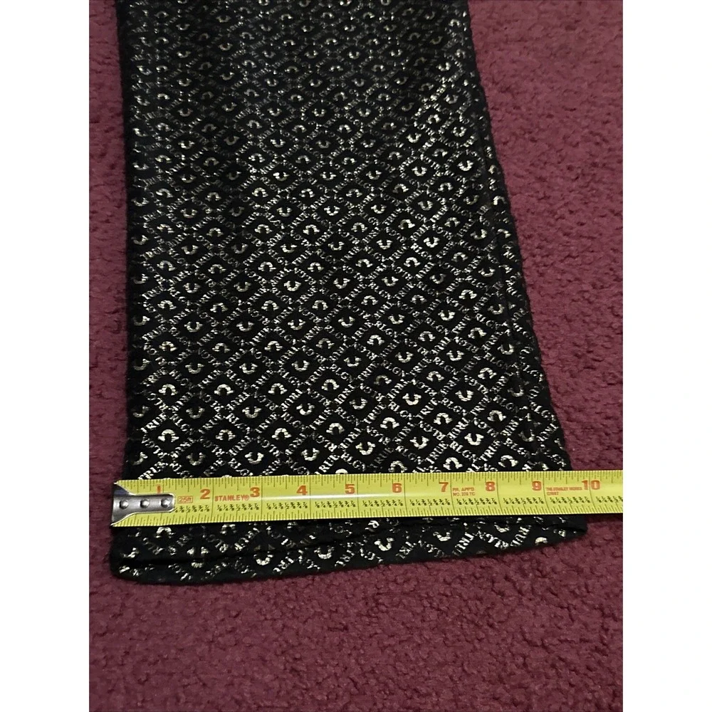 TRUE RELIGION Unisex Loungewear Allover print Fleece Pajama Pants Size: Medium